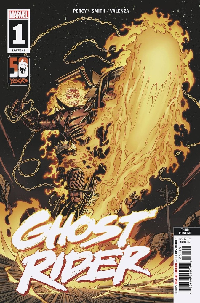 Ghost Rider #1 (3rd Printing Cory Smith Variant)