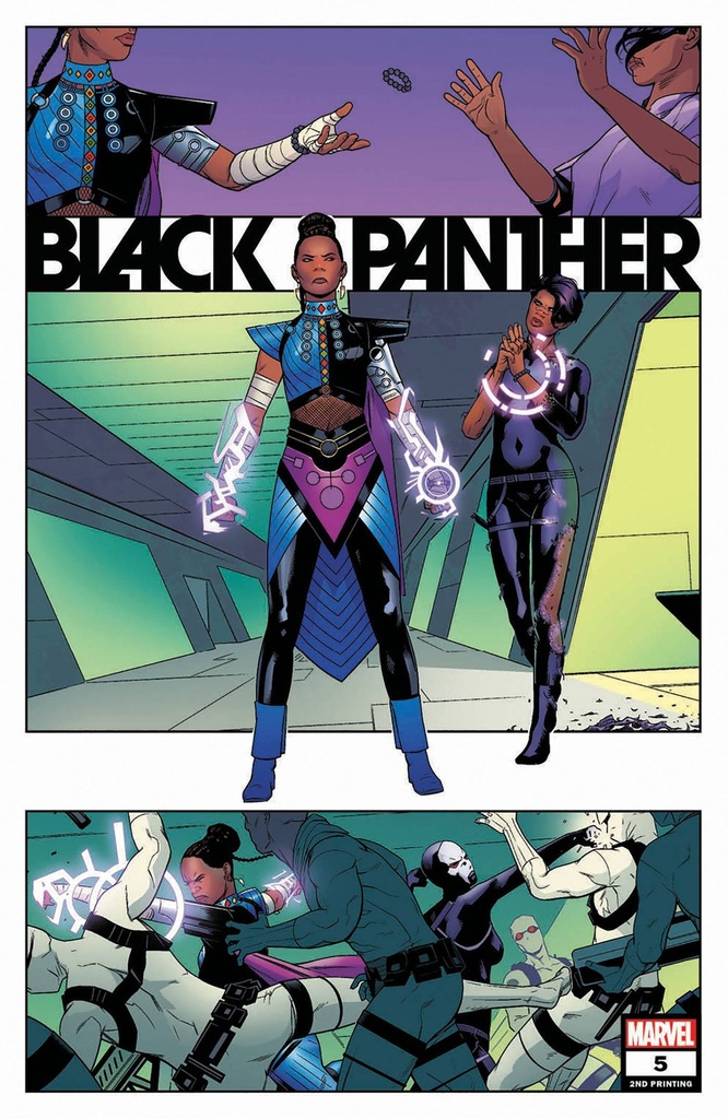 Black Panther #5 (2nd Printing Juann Cabal Variant)