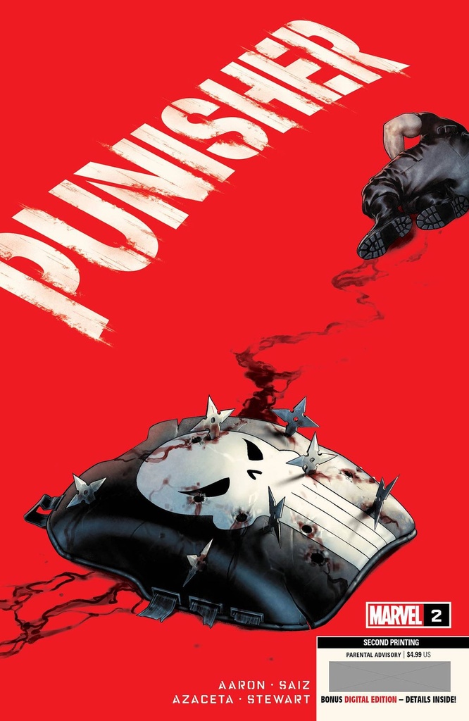 Punisher #2 (2nd Printing Jesus Saiz Variant)