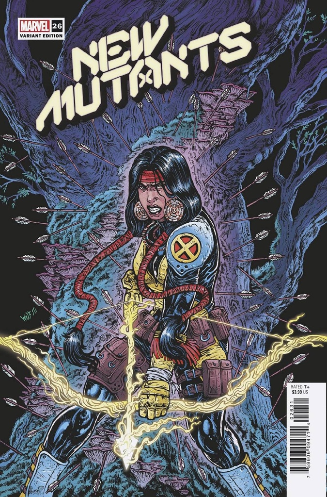 New Mutants #26 (Maria Wolf Variant)