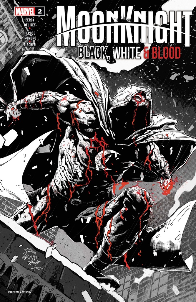 Moon Knight: Black White & Blood #2 of 4