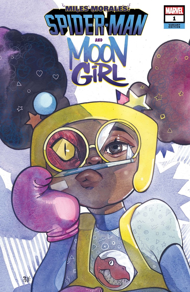 Miles Morales & Moon Girl #1 (Peach Momoko Variant)