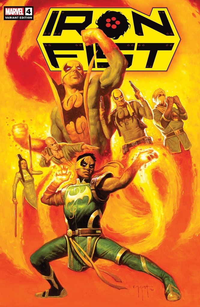 Iron Fist #4 (EM Gist Variant)