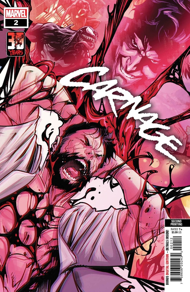 Carnage #2 (2nd Printing Francesco Manna Variant)