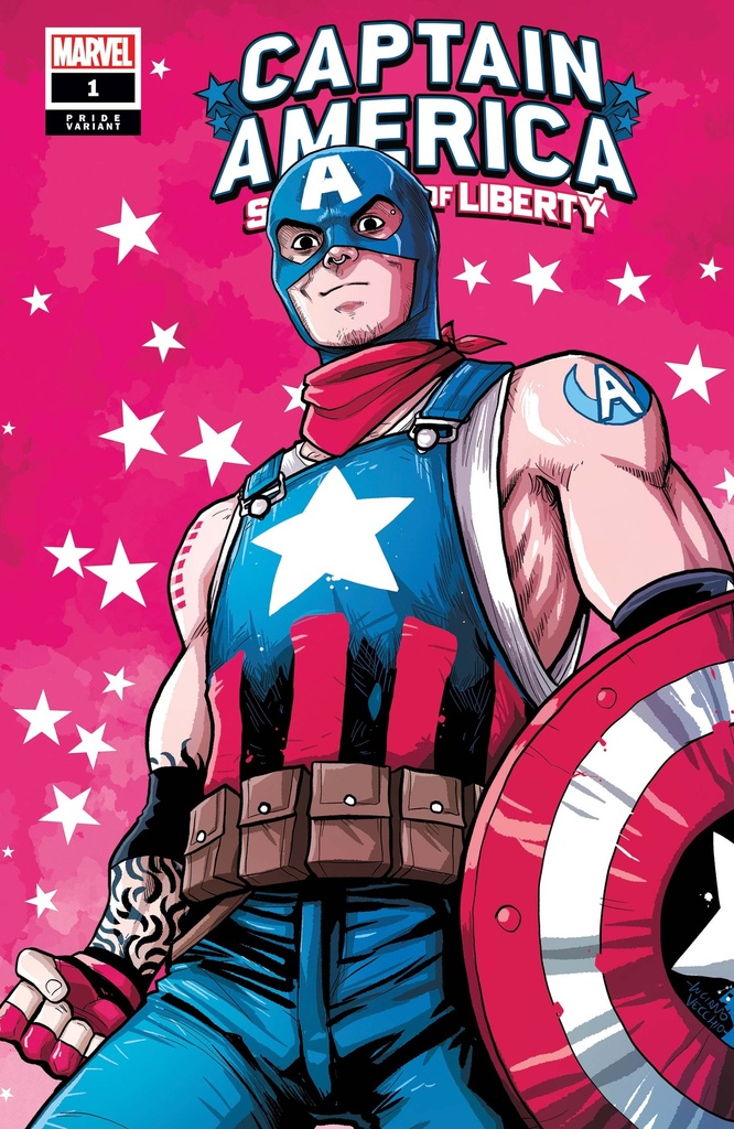 Captain America: Sentinel of Liberty #1 (Luciano Vecchio Pride Variant)