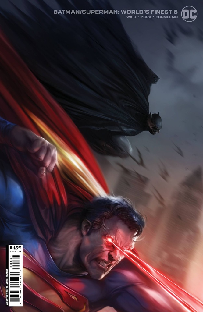 Batman/Superman: Worlds Finest #5 (Cover B Francesco Mattina Card Stock Cover)