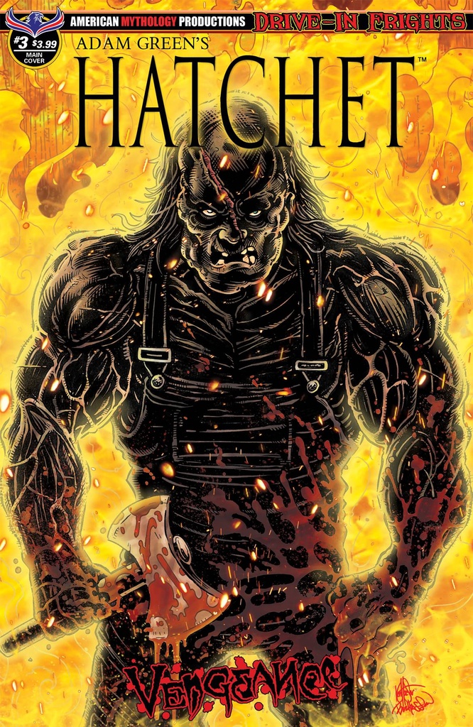 Hatchet: Vengeance #3 (Cover A Buz Hasson & Ken Haeser)