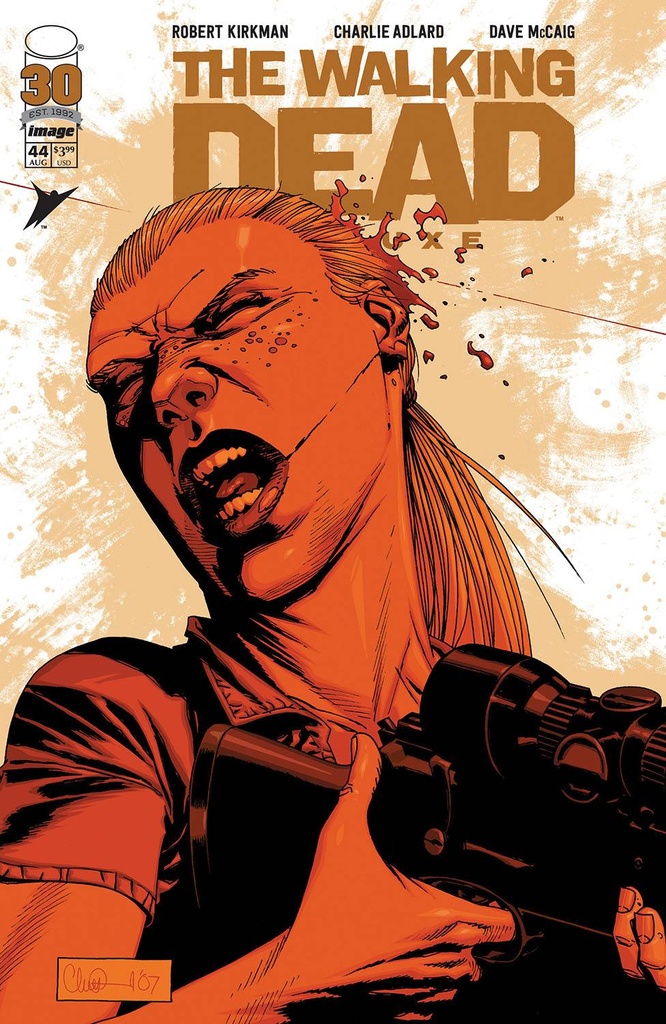 The Walking Dead: Deluxe #44 (Cover B Charlie Adlard & Dave McCaig)