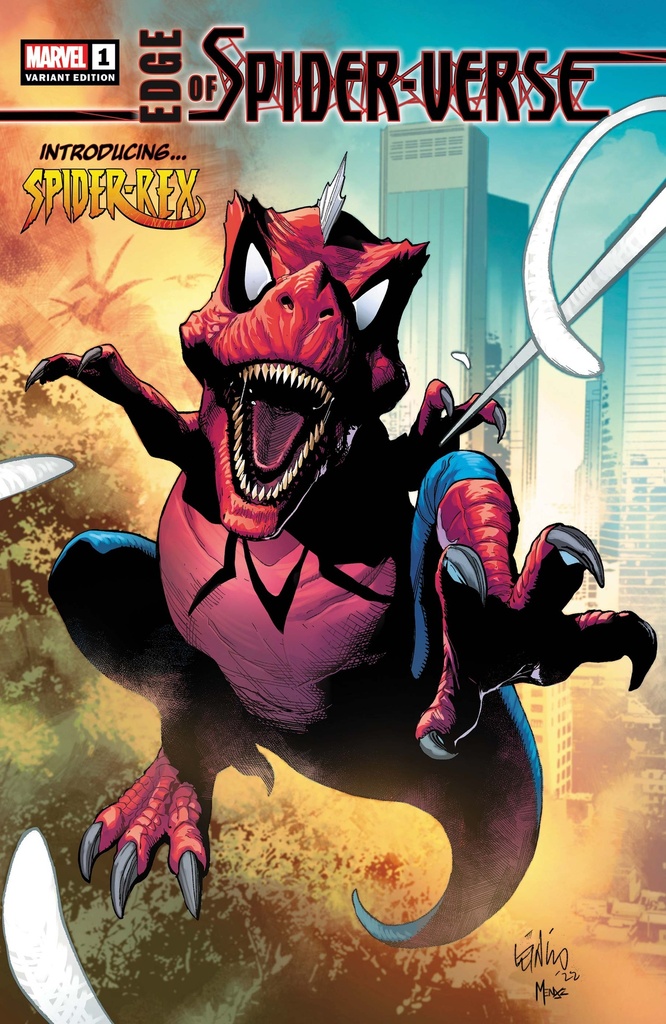 Edge of Spider-Verse #1 of 5 (Leinil Francis Yu Spider-Rex Variant)