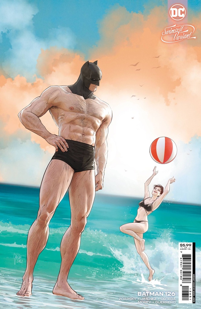 Batman #126 (Cover D Mikel Janin Swimsuit Card Stock Variant)