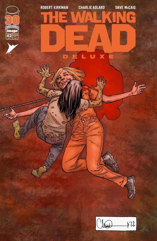 The Walking Dead: Deluxe #42 (Cover E Charlie Adlard)