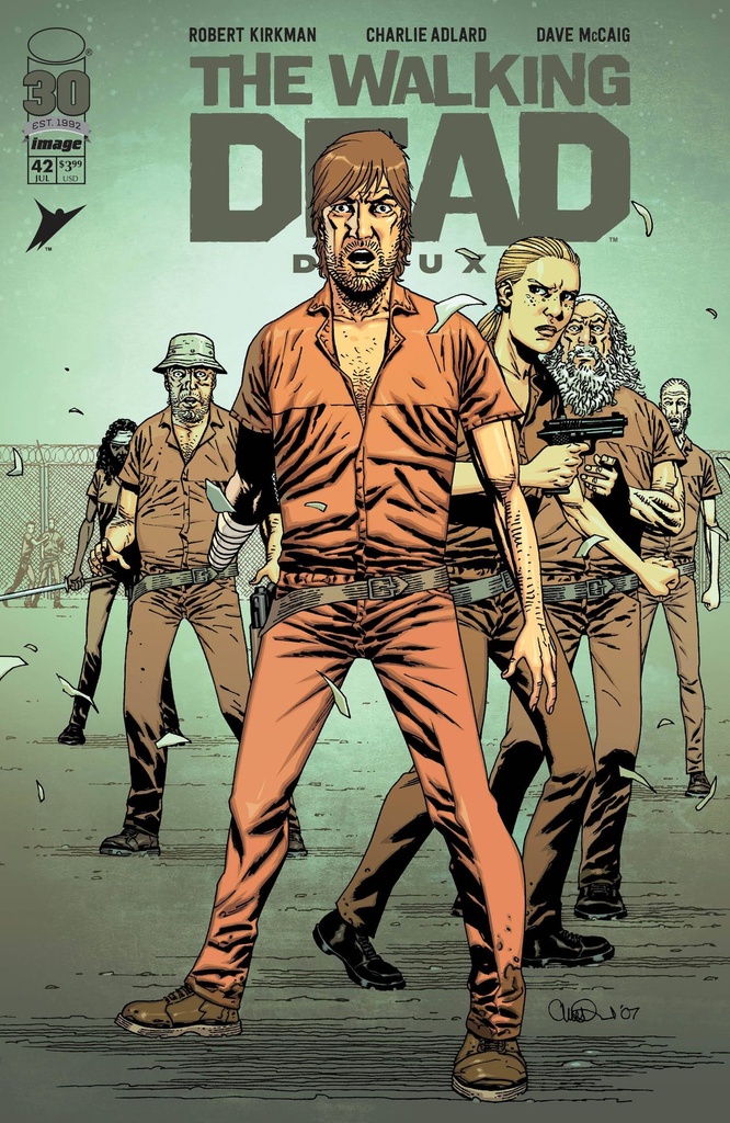 The Walking Dead: Deluxe #42 (Cover B Charlie Adlard & Dave McCaig)