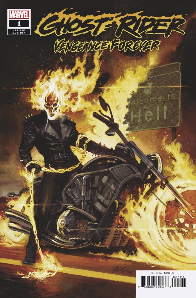 Ghost Rider: Vengeance Forever #1 (Pepe Larraz Variant)