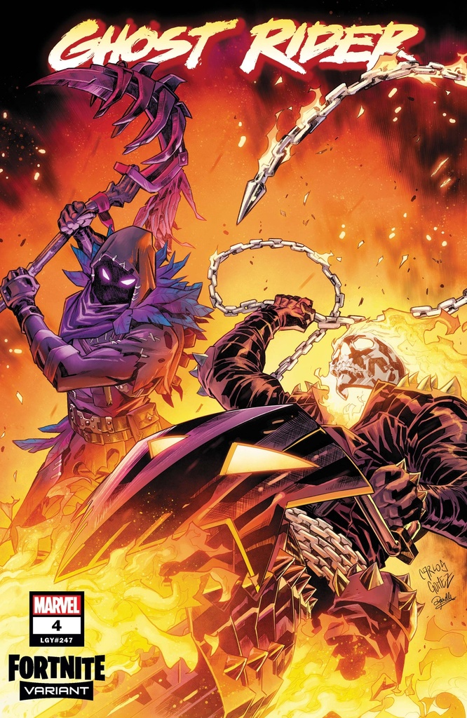 Ghost Rider #4 (Carlos Gomez Fortnite Variant)