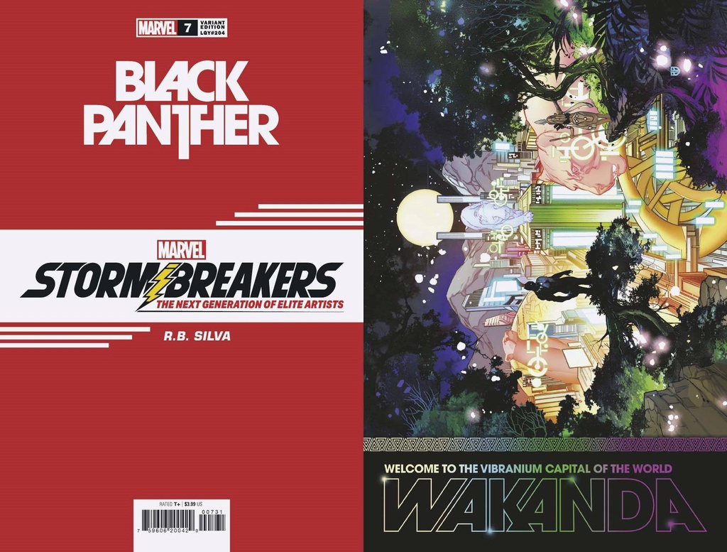 Black Panther #7 (RB Silva Stormbreakers Variant)