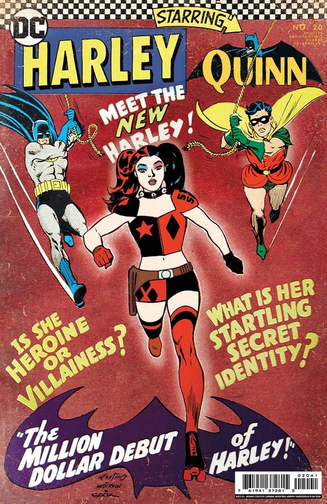 Harley Quinn #20 (Cover C Ryan Sook Homage Card Stock Variant)