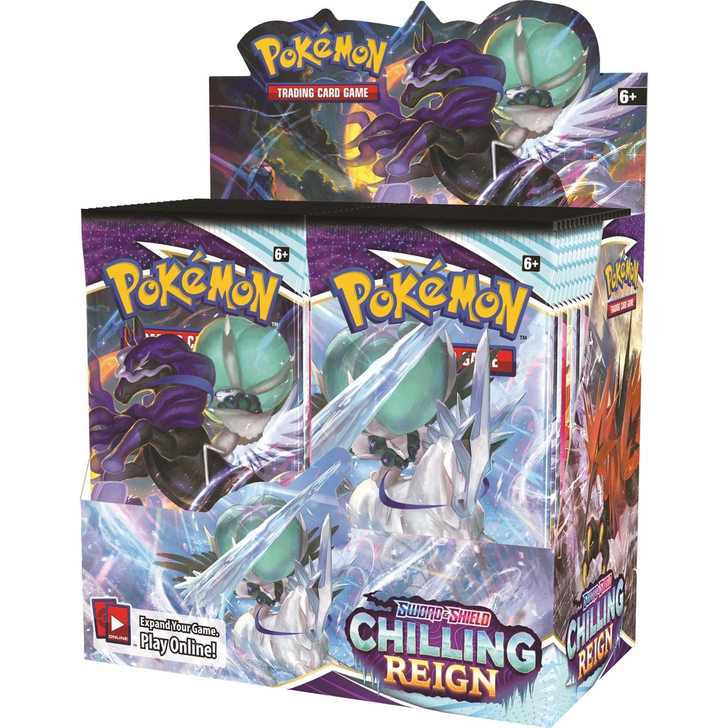 Pokémon - Sword & Shield 6: Chilling Reign Booster Box (36 packs)