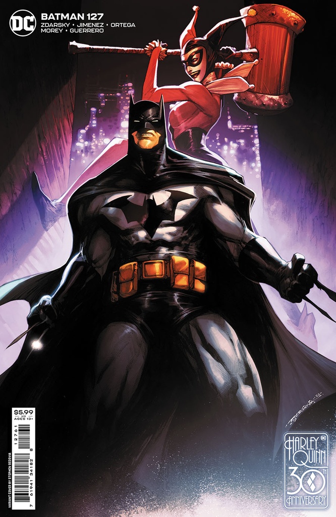 Batman #127 (Stephen Segovia Harley Quinn 30th Anniversary Variant)