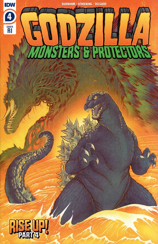 Godzilla: Monsters & Protectors #4 (1:10 Christian Gonzalez Variant)