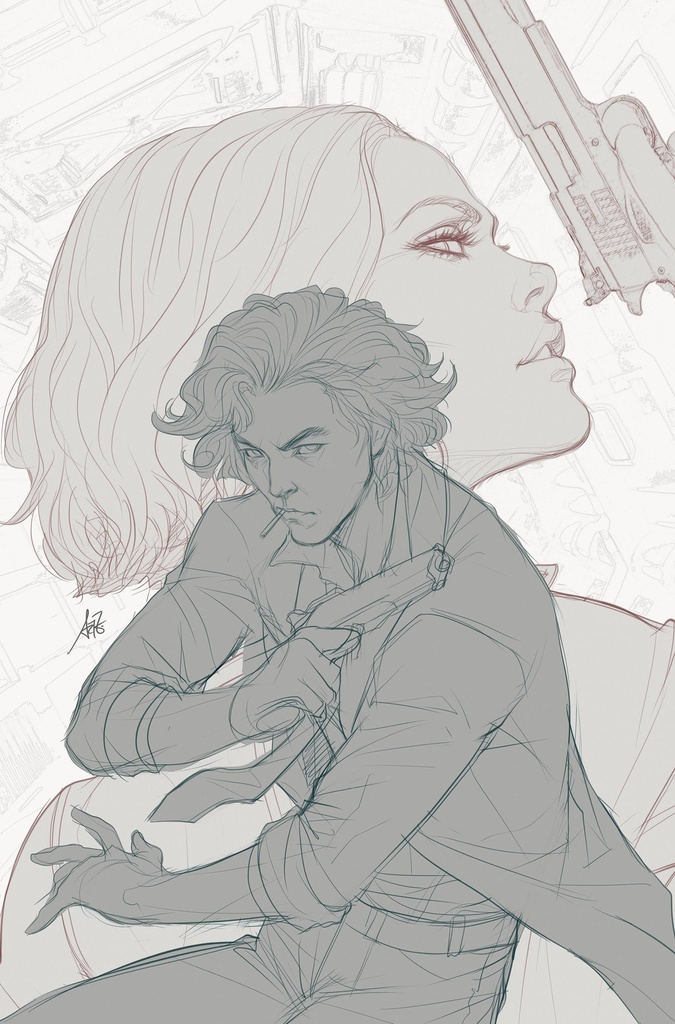 Cowboy Bebop #1 (2nd Printing Artgerm Line Art Variant)