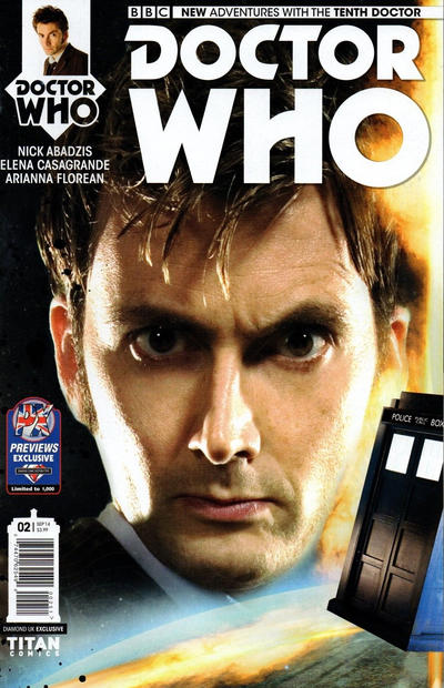 Doctor Who: The Tenth Doctor #2 (Diamond UK Exclusive Variant)