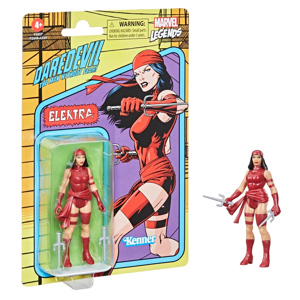 Marvel Legends - Retro 375 Elektra Action Figure