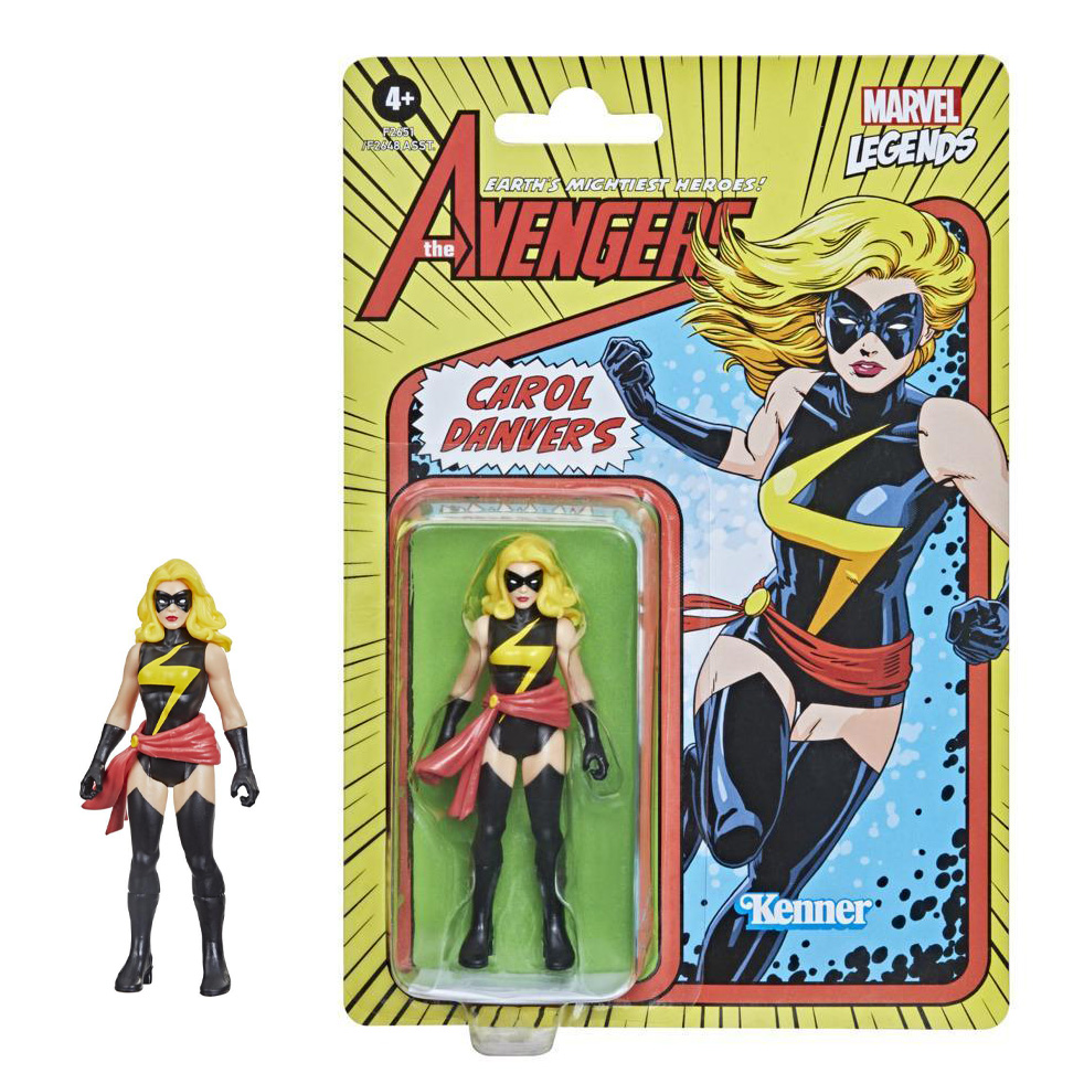 Marvel Legends - Retro 375 Carol Danvers Action Figure