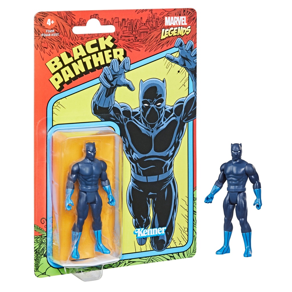 Marvel Legends - Retro 375 Black Panther Action Figure