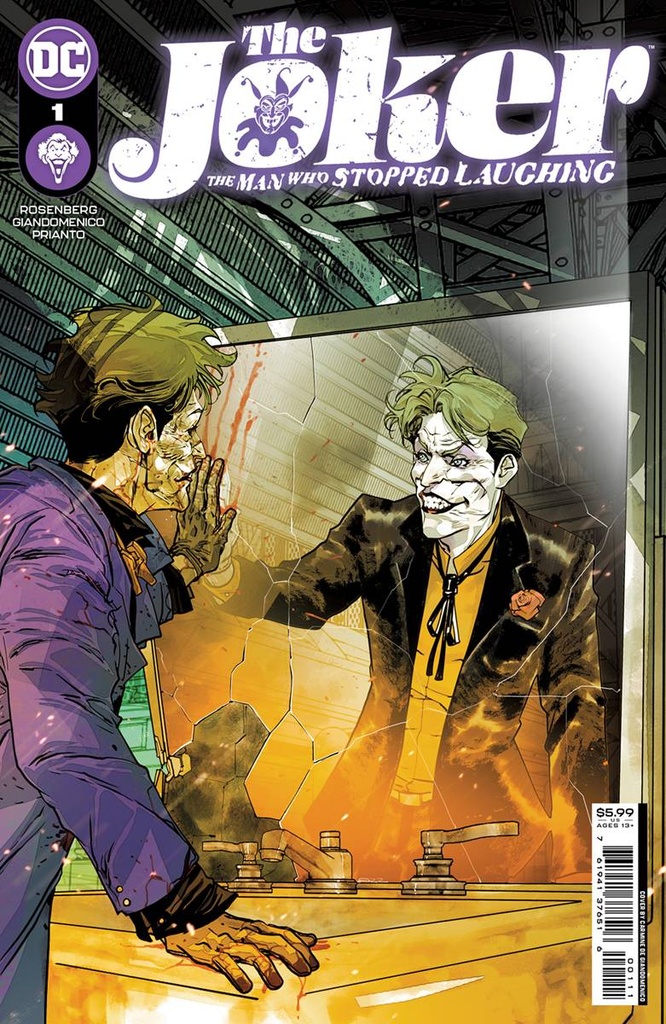 Joker: The Man Who Stopped Laughing #1 (Cover A Carmine Di Giandomenico)