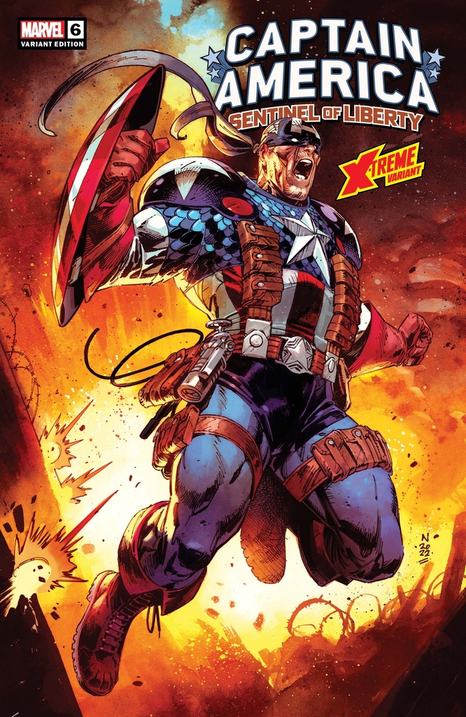 Captain America: Sentinel of Liberty #6 (Cover B Nic Klein X-Treme Variant)