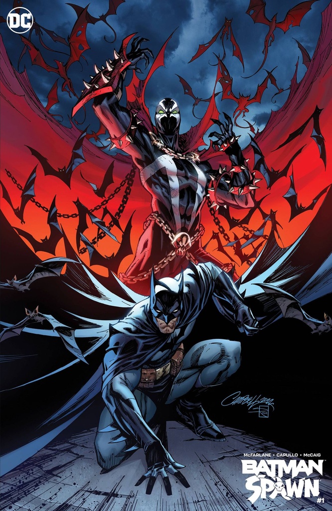 Batman/Spawn #1 (Cover F J Scott Campbell)