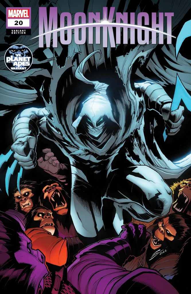 Moon Knight #20 (Gerardo Sandoval Planet Of The Apes Variant)