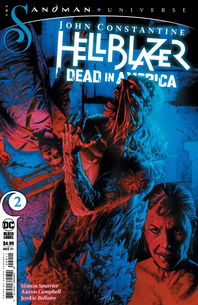 John Constantine, Hellblazer: Dead in America #2 of 8 (Cover A Aaron Campbell)