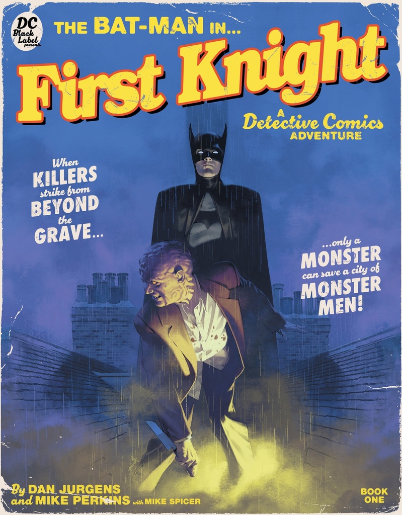 The Bat-Man: First Knight #1 of 3 (Cover C Marc Aspinall Pulp Novel Variant)