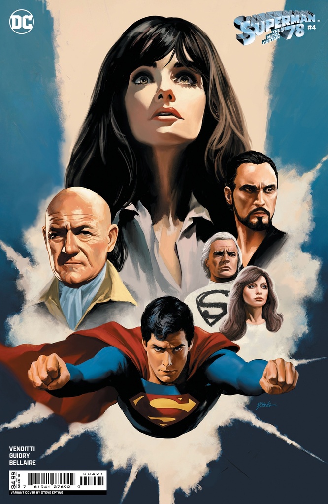 Superman '78: The Metal Curtain #4 of 6 (Cover B Steve Epting Card Stock Variant)