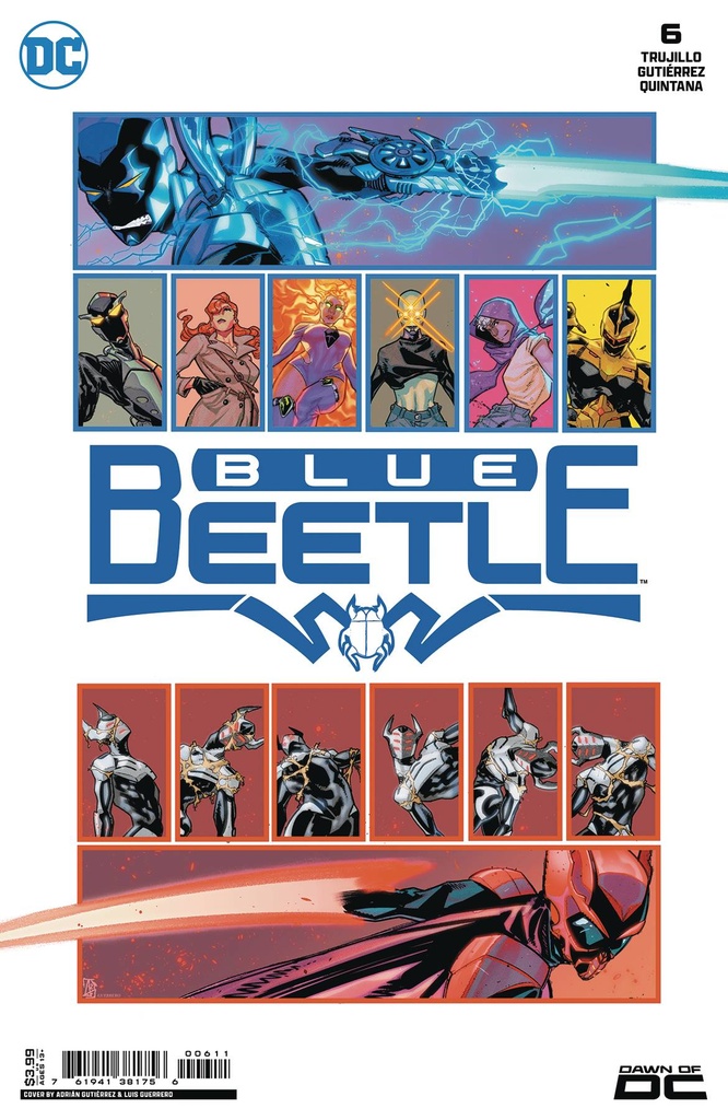 Blue Beetle #6 (Cover A Adrian Gutierrez Regular)