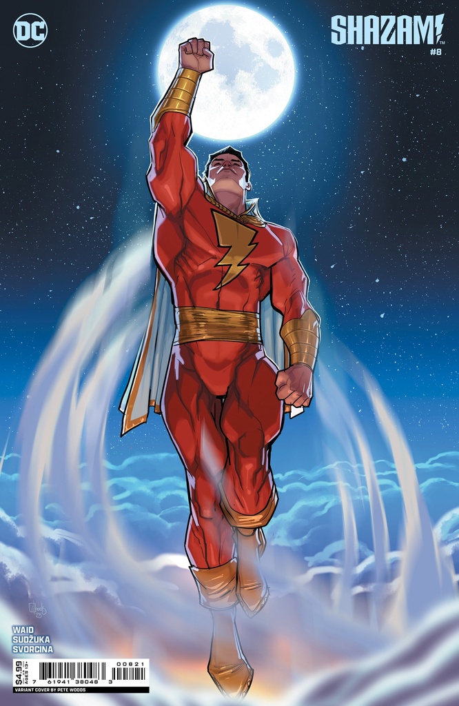 Shazam #8 (Cover B Pete Woods Card Stock Variant)