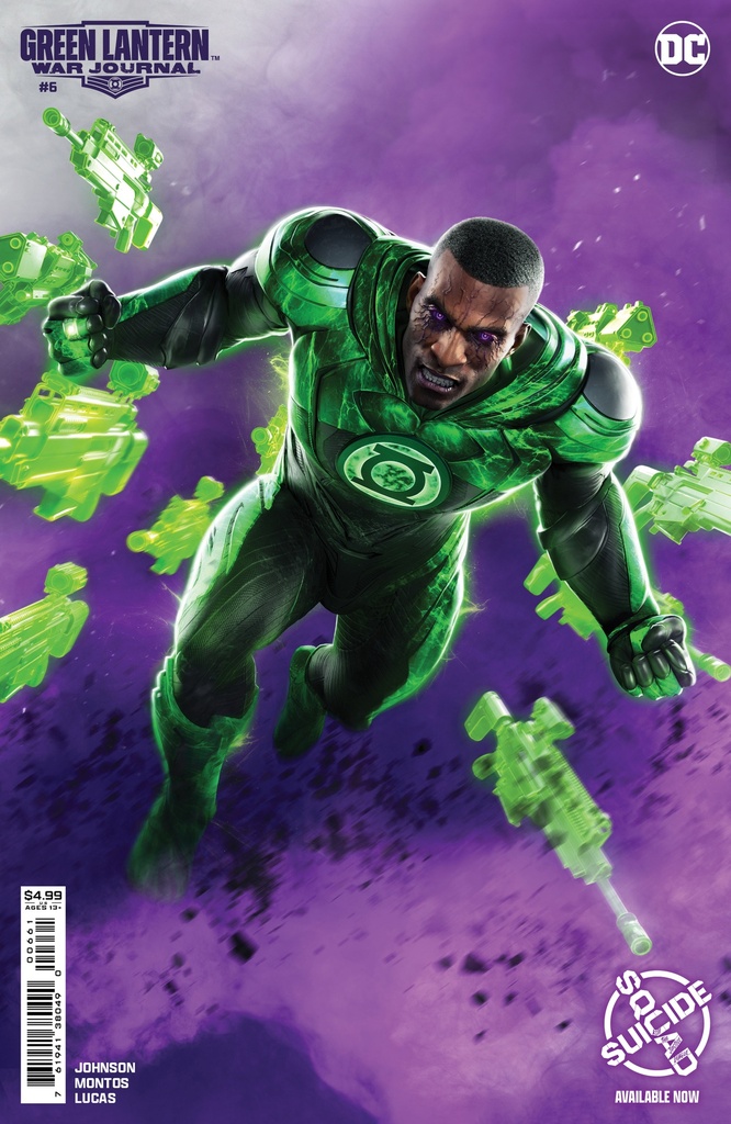 Green Lantern: War Journal #6 (Cover D Suicide Squad Kill Arkham Asylum Card Stock Variant)