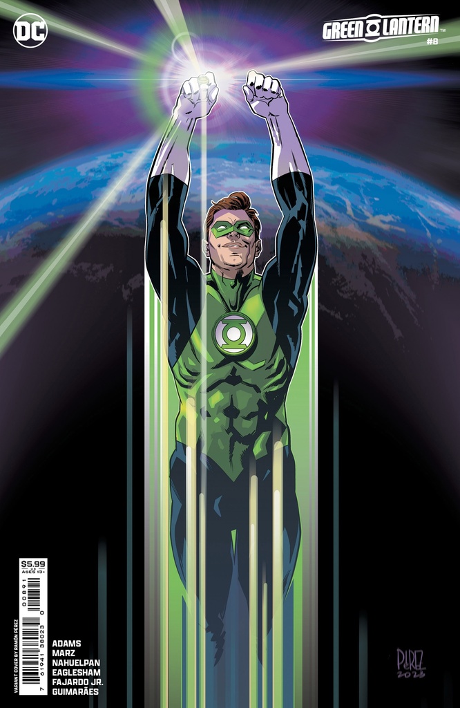 Green Lantern #8 (Cover C Ramon Perez Card Stock Variant)