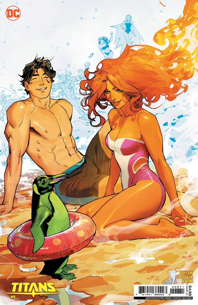 Titans #8 (Cover D Dan Mora Sweater Weather Card Stock Variant)