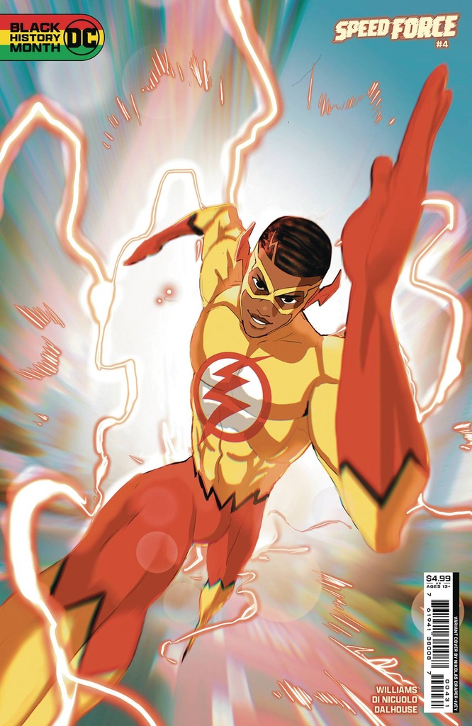 Speed Force #4 of 6 (Cover C Nikolas Draper-Ivey Black History Month Variant)