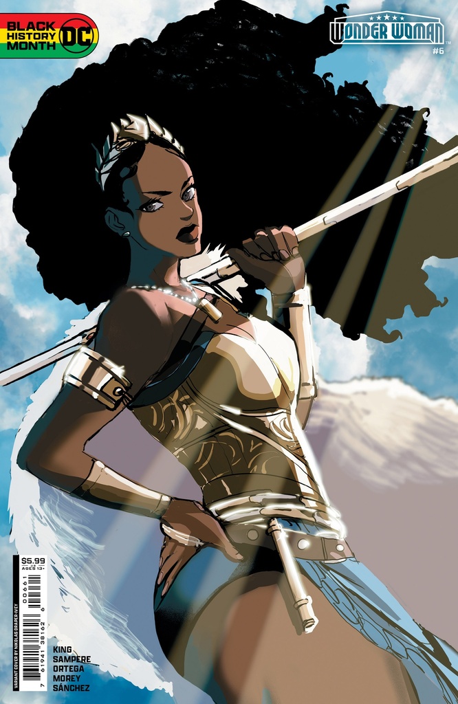 Wonder Woman #6 (Cover D Nikolas Draper-Ivey Black History Month Variant)