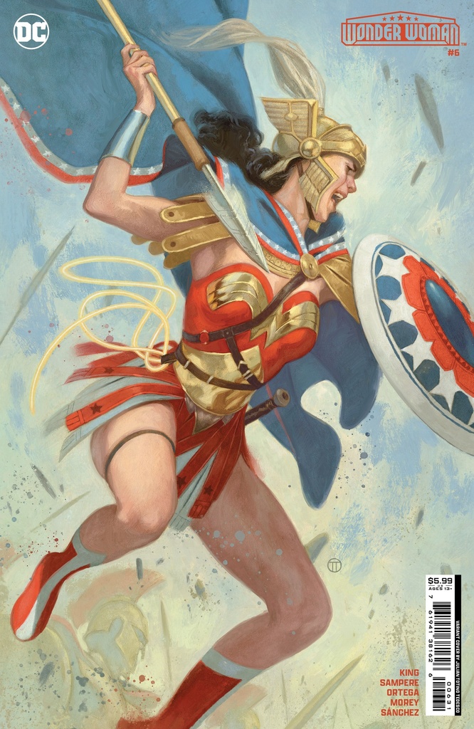 Wonder Woman #6 (Cover C Julian Totino Tedesco Card Stock Variant)