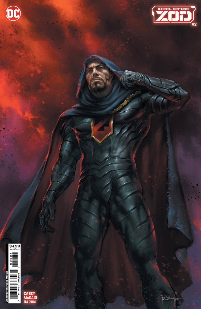 Kneel Before Zod #2 of 12 (Cover B Lucio Parrillo Card Stock Variant)