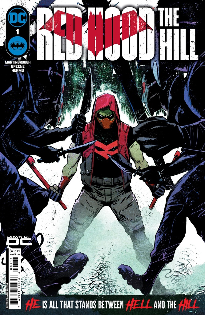 Red Hood: The Hill #1 of 6 (Cover A Sanford Greene)