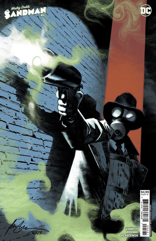 Wesley Dodds: The Sandman #5 of 6 (Cover B Rafael Albuquerque Card Stock Variant)