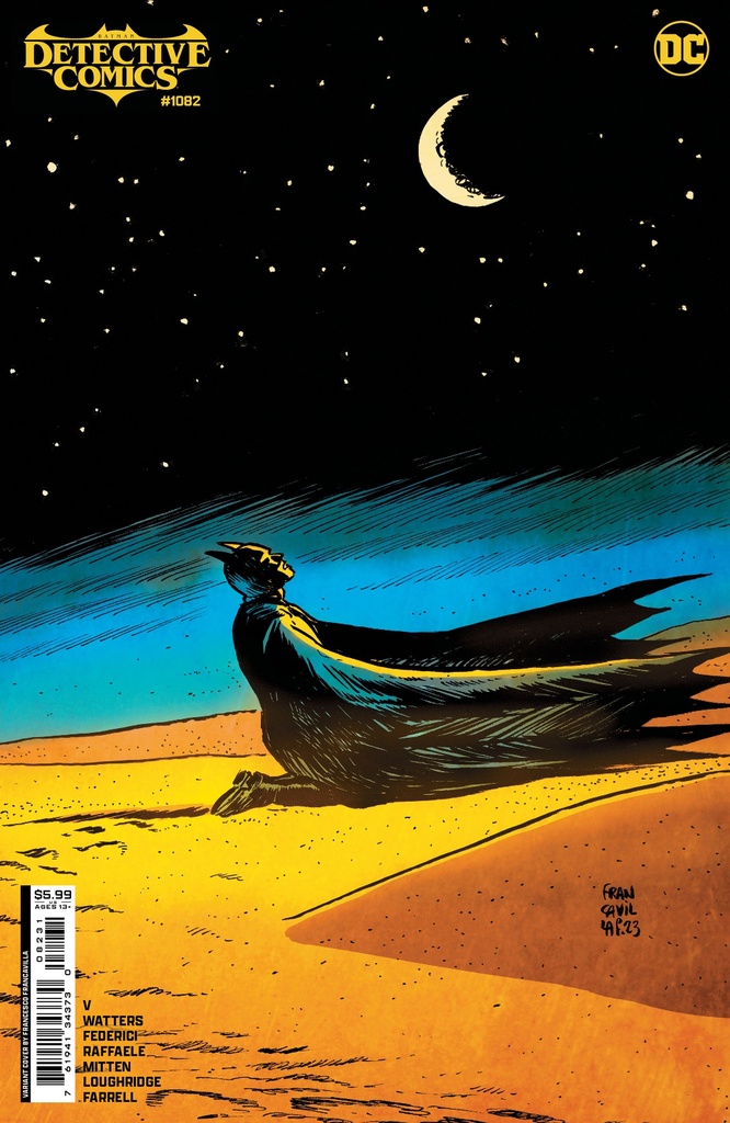 Detective Comics #1082 (Cover C Francesco Francavilla Card Stock Variant)