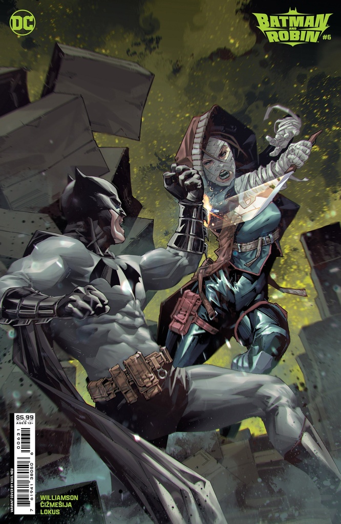 Batman and Robin #6 (Cover C Kael Ngu Card Stock Variant)