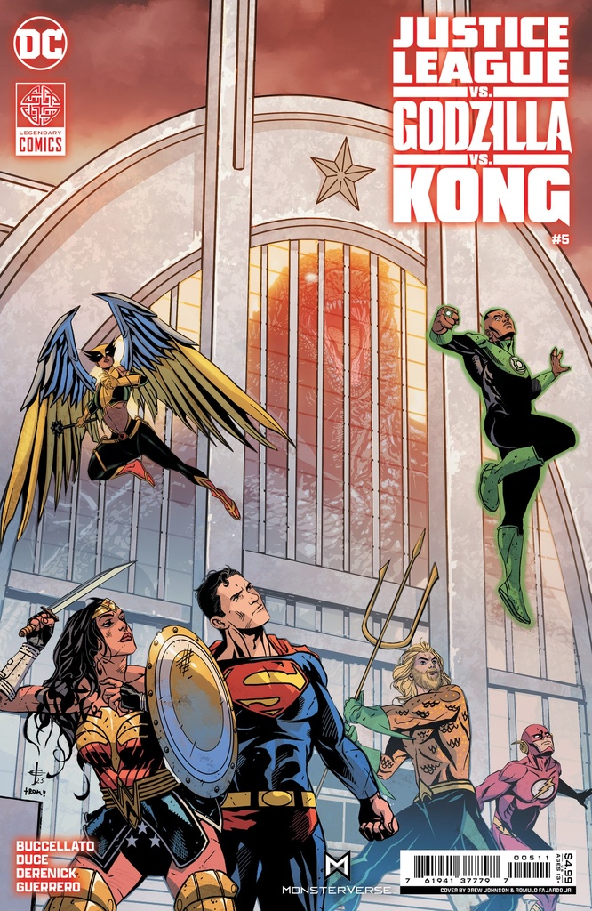 Justice League vs. Godzilla vs. Kong #5 of 7 (Cover A Drew Johnson)