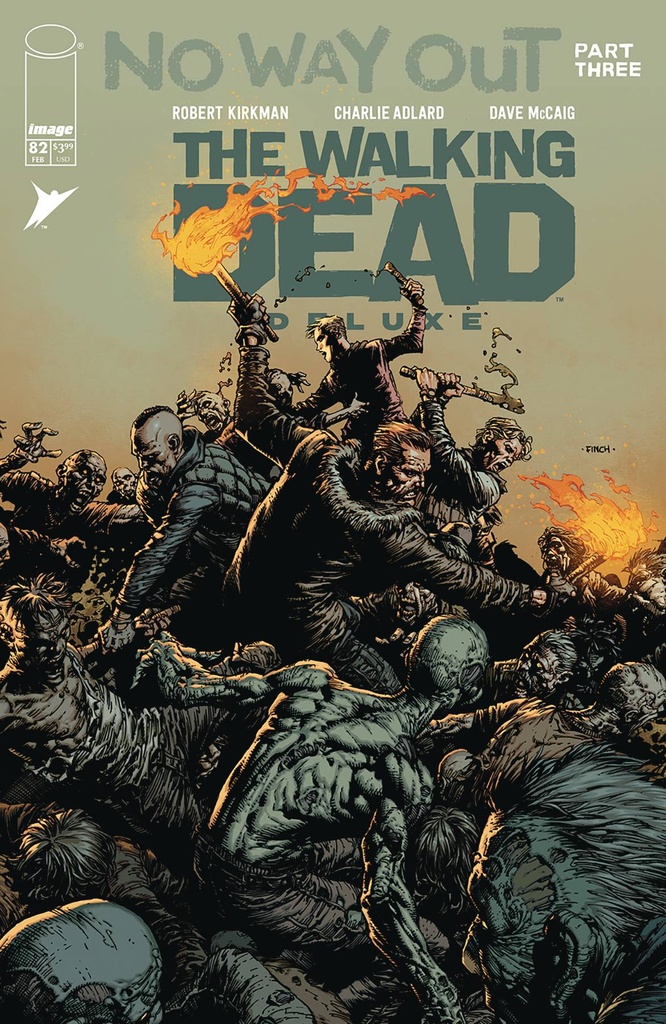 The Walking Dead: Deluxe #82 (Cover A David Finch & Dave McCaig)